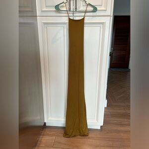Forever 21 satin backless dress